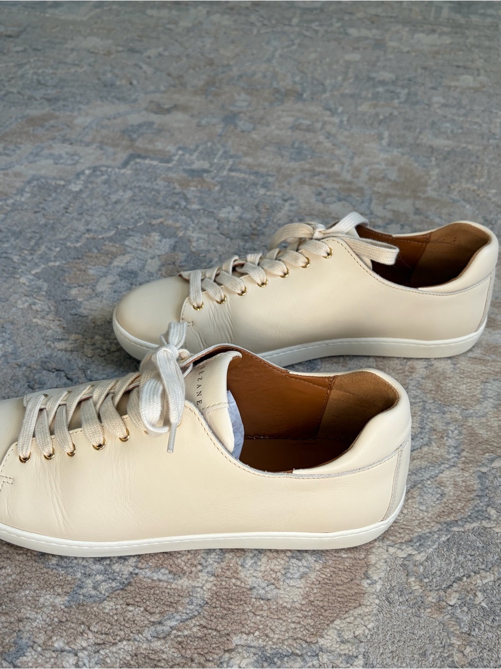 Sezane "Jack" Leather Sneakers, Size 41 - Picture 6 of 7